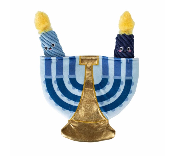PetShop by Fringe Studio A Lit Hanukkah Hide & Seek Plush Dog Toy