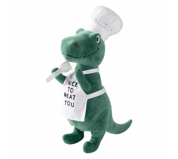 PetShop by Fringe Studio BBQ Rex Plush Dog Toy