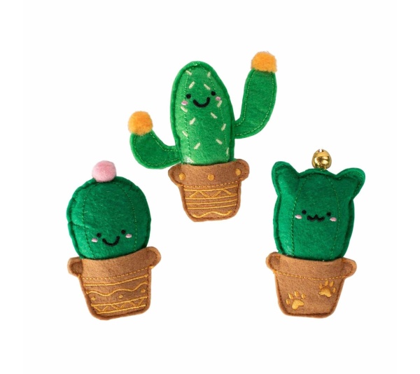 PetShop by Fringe Studio Cat-us Friends Cat Toys Set 3pc