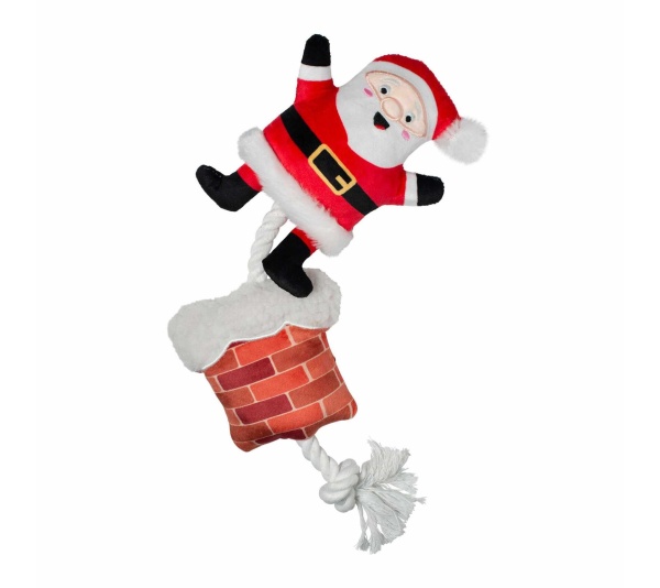 PetShop by Fringe Studio Christmas Soots Me Plush Dog Toy