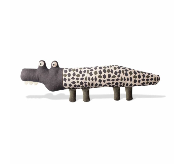 PetShop by Fringe Studio Croc My World Canvas Dog Toy