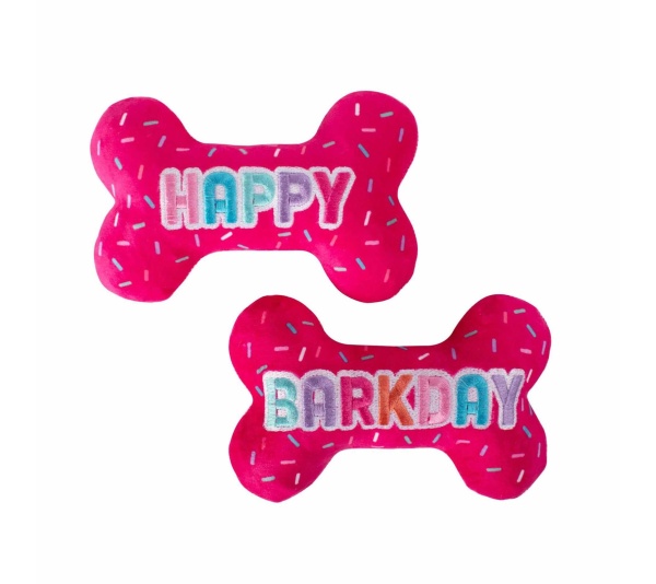 PetShop by Fringe Studio It's My Barkday Plush Dog Toy