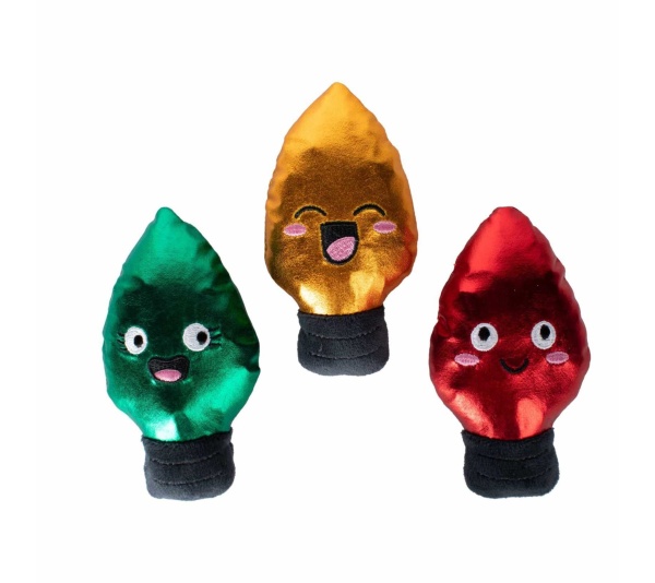 PetShop by Fringe Studio Light Up My Life Short Dog Toy Set Small 3pc