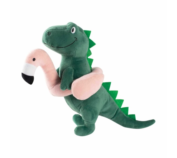 PetShop by Fringe Studio Pool Time Rex Plush Dog Toy
