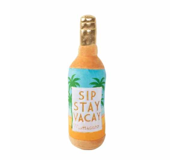 PetShop by Fringe Studio Sip Stay Vacay Plush Dog Toy