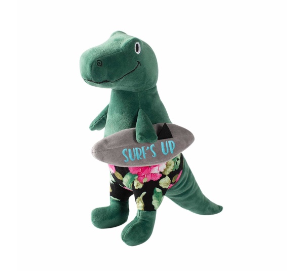 PetShop by Fringe Studio Surfer Bro Rex Plush Dog Toy