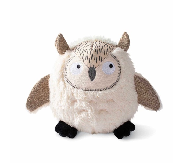 PetShop by Fringe Studio Whoooo's There? Earth Friendly Plush Dog Toy