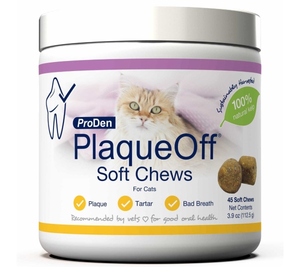 PlaqueOff Cat Soft Chews 45ct