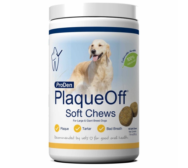 PlaqueOff Soft Chews Large Breed  - 45ct