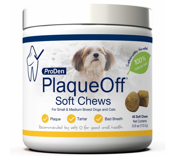 PlaqueOff Soft Chews Small/Medium Breed  - 45ct