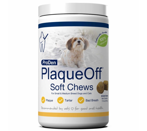 PlaqueOff Soft Chews Small/Medium Breed  - 90ct