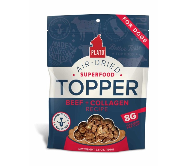 Plato Food Topper Beef & Collagen Recipe - 5.5oz