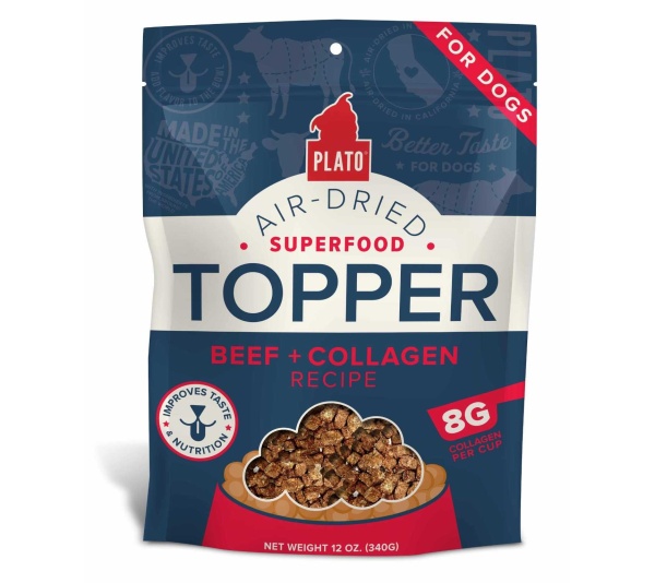Plato Food Topper Beef & Collagen Recipe  - 12oz