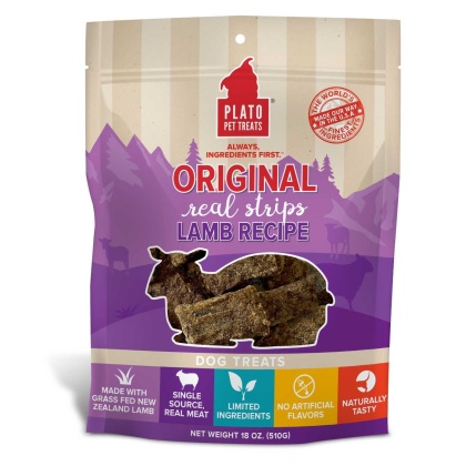 Plato Original Real Strips Lamb  - 18oz