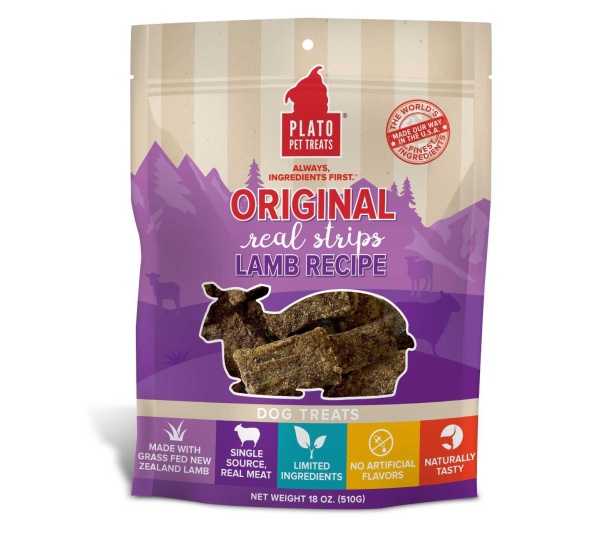Plato Original Real Strips Lamb  - 18oz