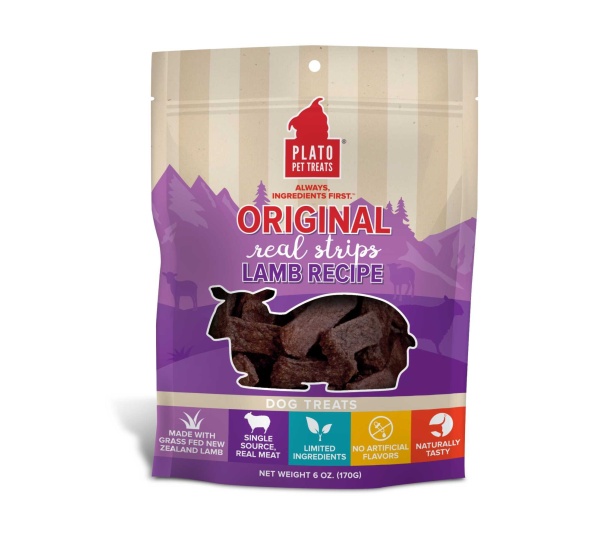 Plato Original Real Strips Lamb  - 6oz