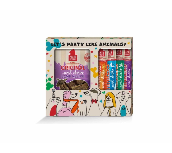 Plato Pet Treats Celebration Gift Box 5ct