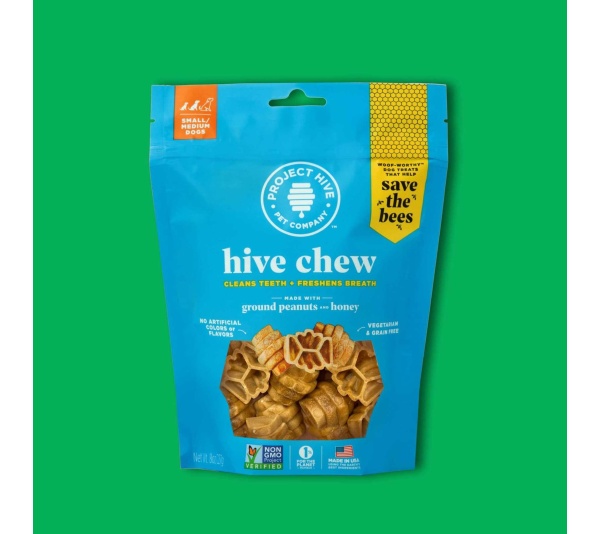 Project Hive Chew Treats Peanut Butter  - Small 8oz