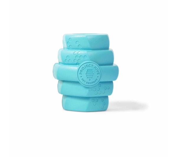 Blue - Project Hive Soothing Vanilla Scent Hive Chew Toy  - Small