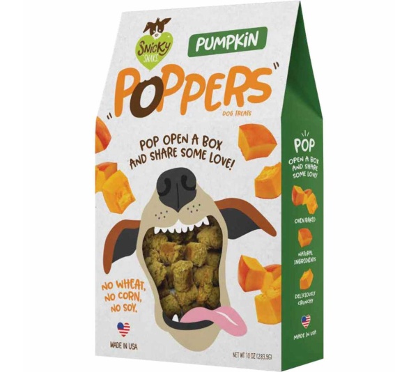 Snicky Snaks Pumpkin Poppers Treat 10 oz