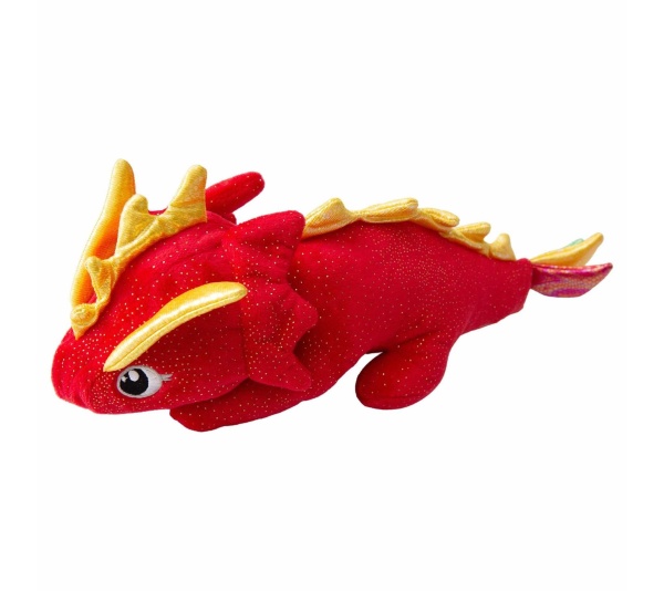 SnugArooz Fire the Dragon Plush Dog Toy 12"