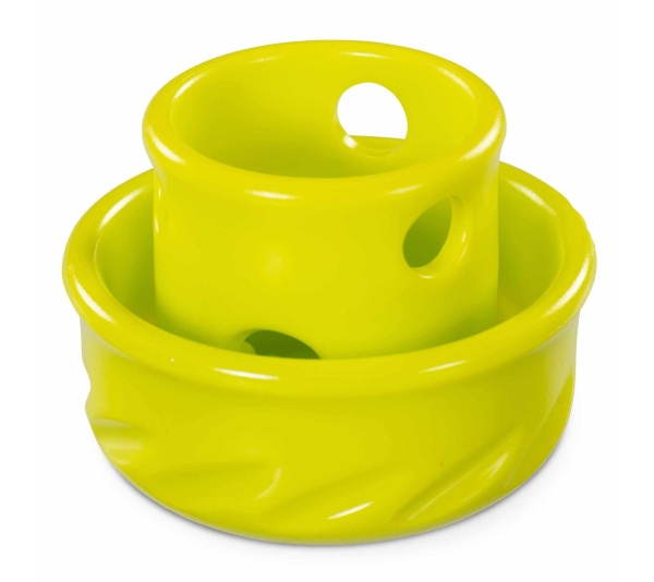 Orange - Totally Pooched Puzzle 'n Play Mushroom, - Small, 3" x 2.5"