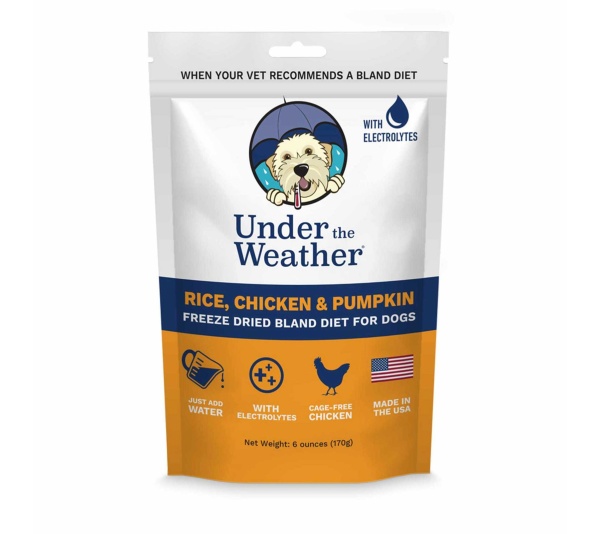 Under the Weather Bland Diet - Chicken, Rice & Pumpkin w/Electrolytes