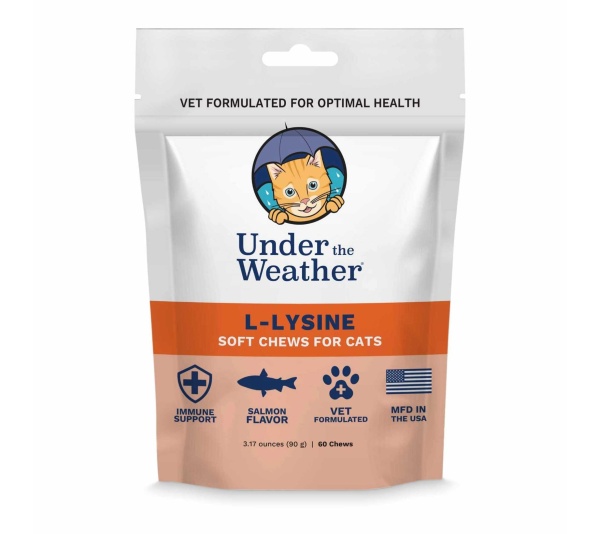 Under the Weather Cat L-Lysine Chews 60 ct.
