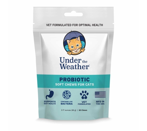 Under the Weather Cat Probiotic Chews 60 ct.