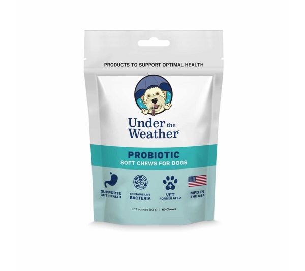 Under the Weather Probiotic Soft Chews for Dogs