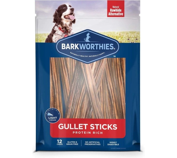 Barkworthies Beef Gullet - Sticks 6''