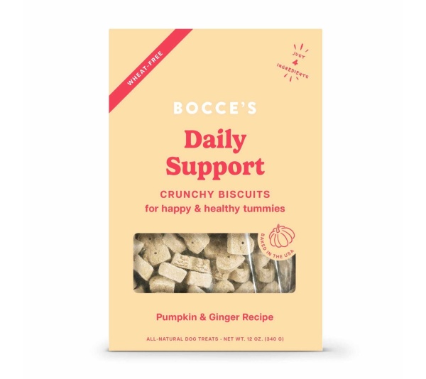 Bocce's Bakery Belly Functional Biscuit Boxes Dog Treats 12oz