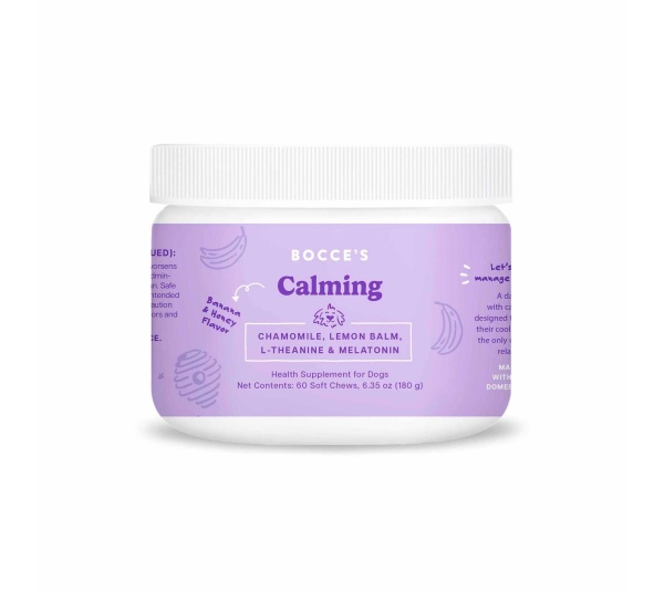 Bocce's Bakery Calming Soft Chew Dog Supplements 60 Count