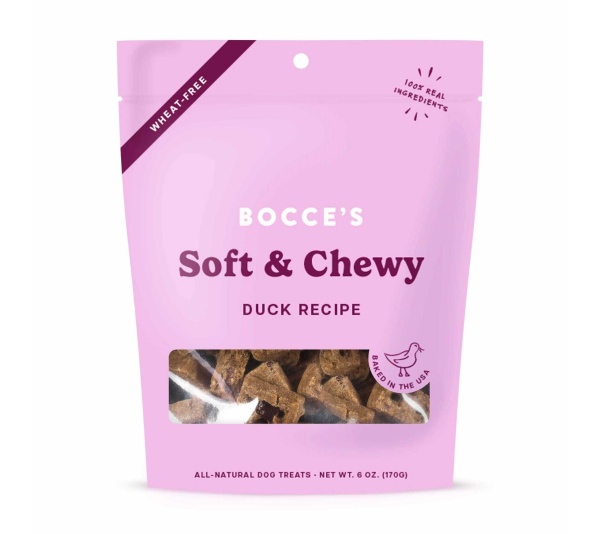 Bocce's Bakery Duck Soft & Chewy Dog Treats 6oz