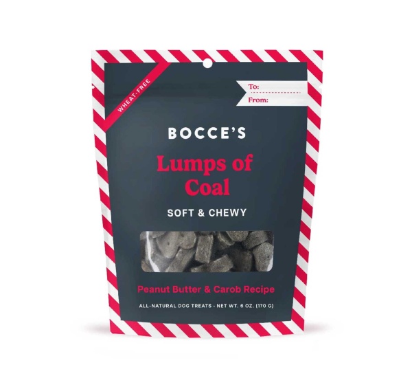 Bocce's Bakery Lumps of Coal Soft & Chewy Dog Treats