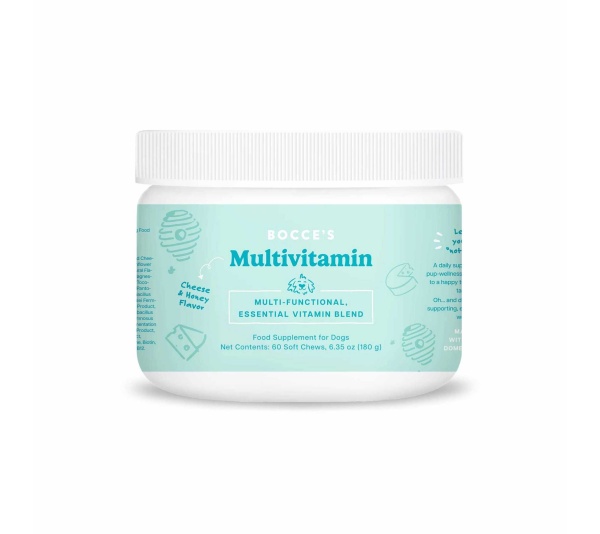 Bocce's Bakery Multivitamin Soft Chew Dog Supplements 60 Count