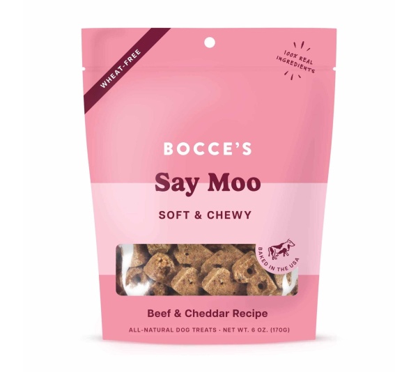 Bocce's Bakery Say MOOOO Soft & Chewy Dog Treats 6oz