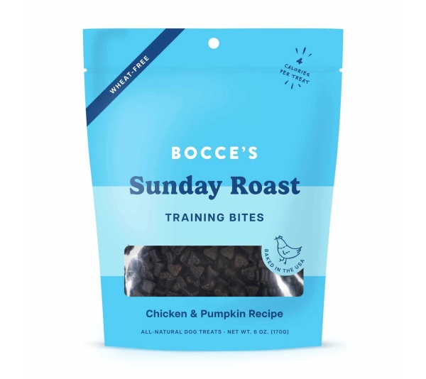 Bocce's Bakery Sunday Roast Training Bites Dog Treats 6oz