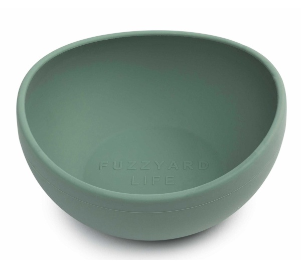Myrtle Green - FuzzYard Life Silicone Bowl - M