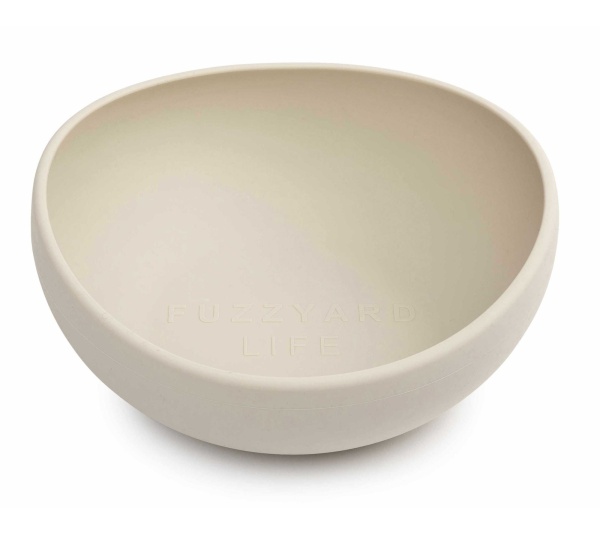 Sandstone - FuzzYard Life Silicone Bowl  - S