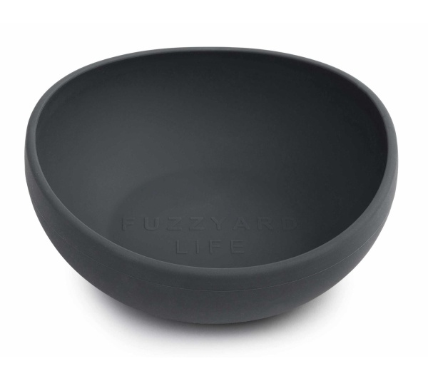 Slate Grey - FuzzYard Life Silicone Bowl  - S