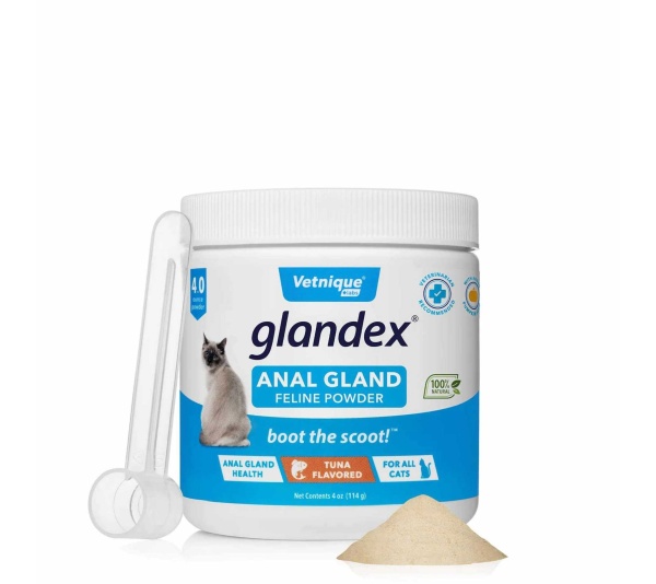 Glandex Feline Tuna Powder 4.0 oz Jar