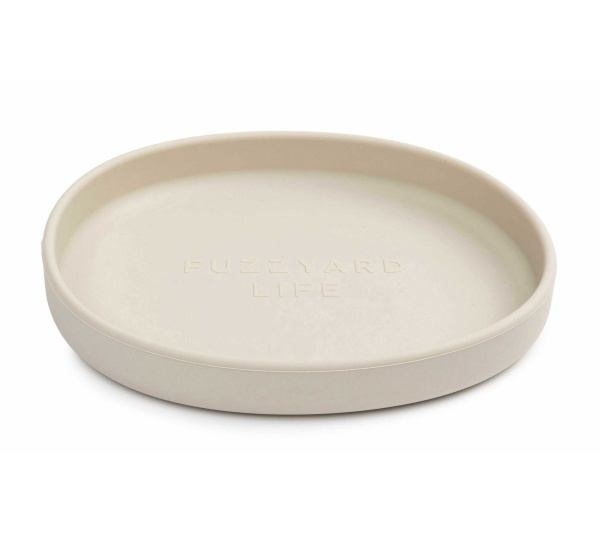 Sandstone - FuzzYard Life Silicone Cat Dish