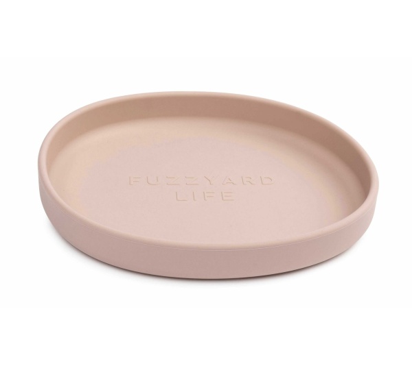 Soft Blush - FuzzYard Life Silicone Cat Dish