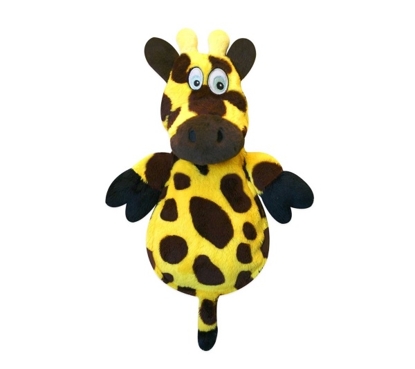 goDog Hear Doggy Giraffe w/Chew Guard Plush Dog Toy