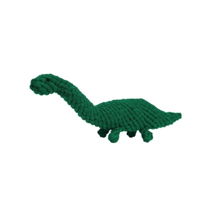 Jax & Bones Brent the Brontosaurus Rope Dog Toy Jumbo 16"