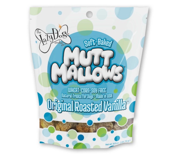 Lazy Dog Mutt Mallows Roasted Vanilla Dog Treat 5oz