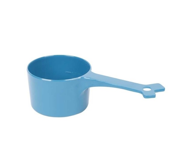 Blue - Messy Mutts Melamine Dog Food Scoop  - 1 Cup