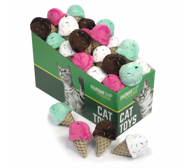 Multipet Mr.Bill Cat Toy 4"