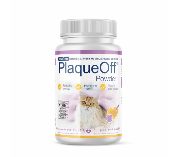 PlaqueOff Powder 40 Gram Bottle For Cats